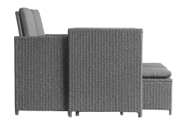 LC Garden »Verandio« Balkonset XL Steingrau 5tlg. Gartenset Terrassenset -Garten- & Gewächshäuser Geschäft cd1c4d9b0bebab59d5878504afcbb51a