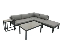 Garden Pleasure Harms Lounge-Eckgruppe Miranda, 5-tlg.