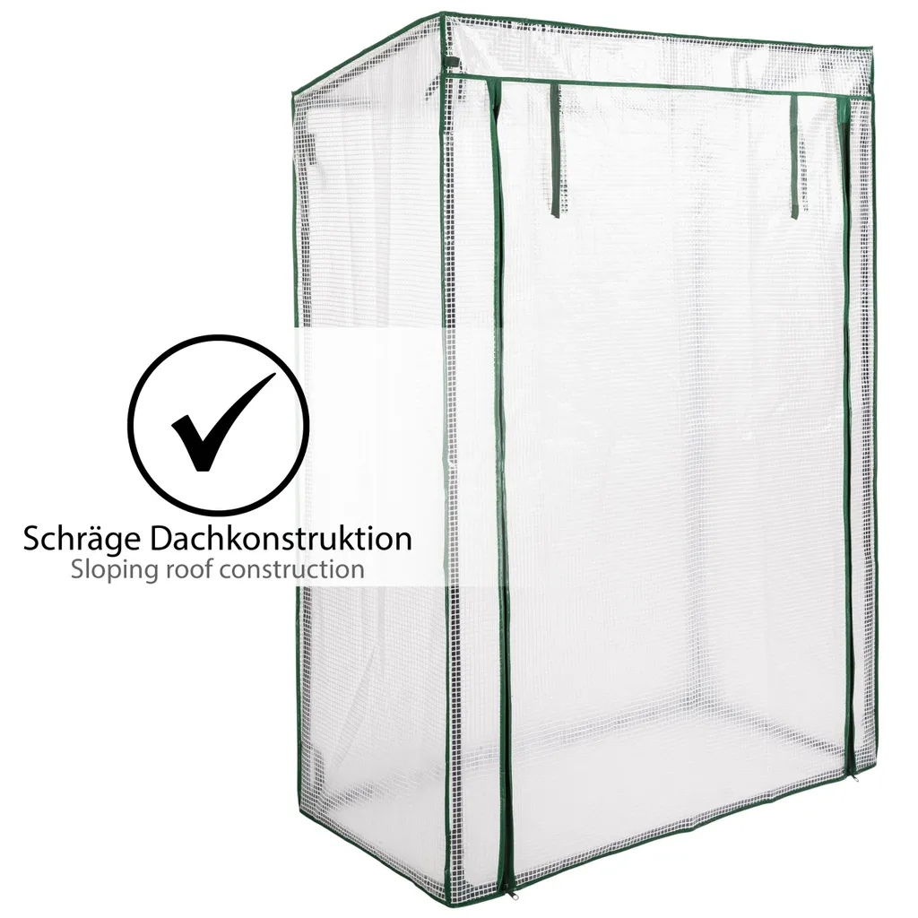 ONVAYA® Tomatenhaus | Foliengewächshaus Für Tomaten | Gewächshaus Aus Folie & Stahlrohr | Tomatengewächshaus Mit Stabilem Stahlrahmen & UV-beständiger Folie 7 ONVAYA® Tomatenhaus | Foliengewächshaus Für Tomaten | Gewächshaus Aus Folie & Stahlrohr | Tomatengewächshaus Mit Stabilem Stahlrahmen & UV-beständiger Folie – Bild 7