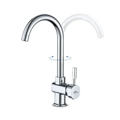 Auralum Wasserhahn Küche 360° Drehbar Einhebelmischer Spültisch Armatur Küchenarmatur Spülbecken Mischbatterie -Garten- & Gewächshäuser Geschäft cdb94d02e6bd5095e40b82ef6e3fad27