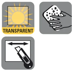 Gardinia Flexibler Sonnenschutz Schwarz 100 X 150 Cm -Garten- & Gewächshäuser Geschäft cdfaced3b6f31ff6672f8db8f6b03877