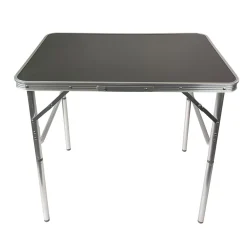 Wohaga® Klapptisch 'Amsterdam' Aluminium 75x55x60cm Anthrazit