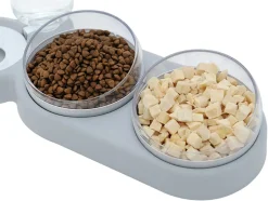 Mmgoqqt Doppelnapf Für Katzen,15 ° Neigung Anti-Erbrechen Katzenschüssel,3 In 1Futternapf Katzen,mit Automatischem Wasserspender，Doppelte Futternapf Kleine Und Mittlere Katzen Und Hunde -Garten- & Gewächshäuser Geschäft ce6e5644fab4ee11eb9e6b565678902b