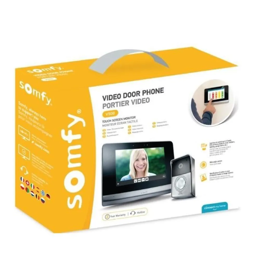 SOMFY Bildtelefon V500 7 Zoll 2-Draht-Farb-Touchscreen Mit Bildspeicher 3 SOMFY Bildtelefon V500 7 Zoll 2-Draht-Farb-Touchscreen Mit Bildspeicher – Bild 3