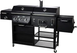 El Fuego Kombi Grill Arizona Gasgrill Und Holzkohle Smoker Grill -Garten- & Gewächshäuser Geschäft ceb46a829a228ee8208c154849c5e6e1