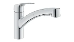 Grohe Armatur Eurosmart Mit Herausziehbarer Dual-Spülbrause 30305001