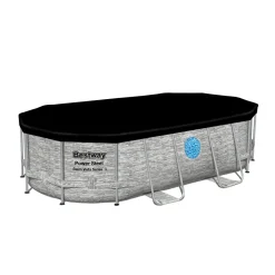 BESTWAY 56714 Power Steel Vista Pool Swimmingpool Rattan + Zubehör 427x250x100cm -Garten- & Gewächshäuser Geschäft cef9c9953daeb4eb495cc70dce0a9492