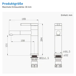 Aihom Wasserhahn Bad Schwarz, 360° Drehbar Waschtischarmatur, Einhebel Wasserhahn Bad Mit 2 Schläuche Einhebelmischer Waschbecken Armaturen Für Bad 16 Aihom Wasserhahn Bad Schwarz, 360° Drehbar Waschtischarmatur, Einhebel Wasserhahn Bad Mit 2 Schläuche Einhebelmischer Waschbecken Armaturen Für Bad -Garten- & Gewächshäuser Geschäft cf0d0f19b6fb26f990d4cbc05a848202