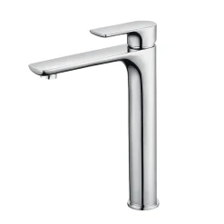 Wasserhahn Bad Hoch Waschbeckenarmatur Badarmatur Mit Langem Wasserauslass Armatur Bad Waschtischarmatur Einhandmischer Mit Auslauf Höhe 245 Mm, Homelody