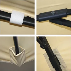 Mendler Gastronomie-Ampelschirm MCW-A96, 3x4m (Ø5m) Polyester Alu/Stahl 26kg Türkis Ohne Ständer, Drehbar -Garten- & Gewächshäuser Geschäft cf3e232be523b491360eb16bac5da8f8 2