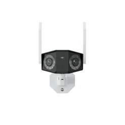 Reolink 4K Dual-Lens WLAN Überwachungskamera Aussen, 180° Ultra-Weitwinkel, Person-/Fahrzeug-/Haustier-Erkennung, 2,4/5 GHz WiFi, Farbnachtsicht, 2-Wege-Audio, Duo 2 WiFi -Garten- & Gewächshäuser Geschäft cf5967ab4c730c70ab30b6bf2de6d608