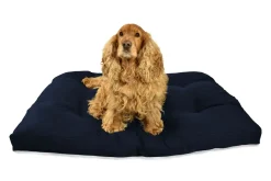 POKAR Hundebett Hundekissen XXL Große Hunde Hundekorb Hundesofa, Farbe:Blau, Size:L (91x68cm)