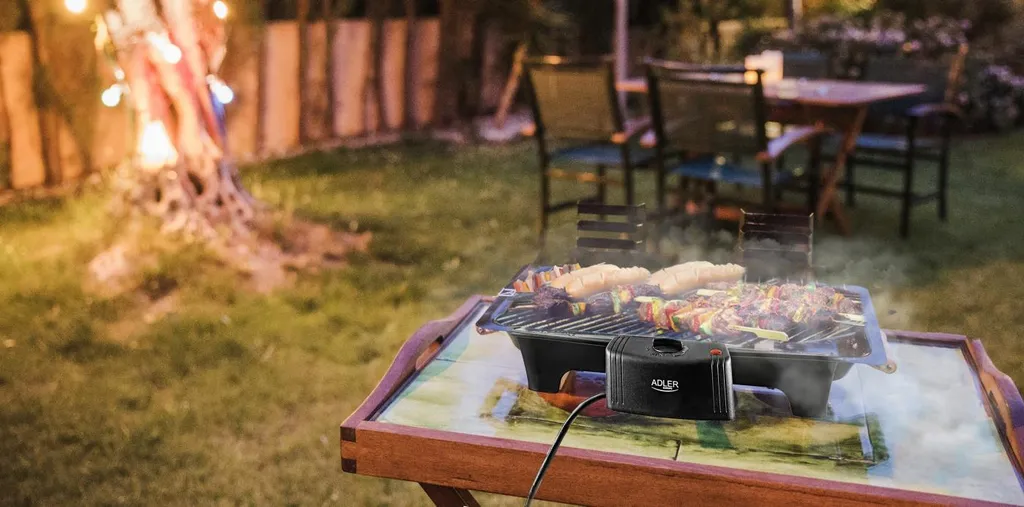 Adler 2in1 Standgrill BBQ Grill Partygrill Tischgrill Standtischgrill Elektro Grill 2000 Watt 14 Adler 2in1 Standgrill BBQ Grill Partygrill Tischgrill Standtischgrill Elektro Grill 2000 Watt – Bild 14