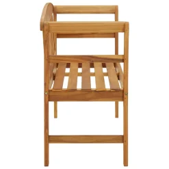 VidaXL Gartenbank 114 Cm Massivholz Akazie -Garten- & Gewächshäuser Geschäft d041ab6cf26414ac58b7c87ec676f444