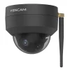 Foscam Deutschland FOSCAM D4Z 4 MP Dual-Band WLAN PTZ Dome Überwachungskamera Mit 4-fach Optischem Zoom, Geschützt Gegen Witterung Und Vandalismus (IP66- Und IK10), Schwarz