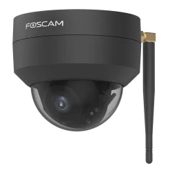 Foscam Deutschland FOSCAM D4Z 4 MP Dual-Band WLAN PTZ Dome Überwachungskamera Mit 4-fach Optischem Zoom, Geschützt Gegen Witterung Und Vandalismus (IP66- Und IK10), Schwarz