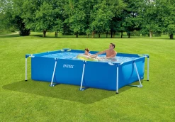 Intex Family Rahmenpool 28271NP Blau 260 X 160 X 65 Cm -Garten- & Gewächshäuser Geschäft d069a7001f2974cbbd57ee917a030b83 3