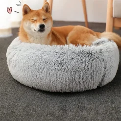 LIKING® Ø65 Cm L-XL Hundebett/Katzenbett Inkl. Decke Oder Auch Als Haustiersofa Nutzbar, Katzenhöhle, Flauschiges Plüsch-Katzenbett, Geeignet Für Hunde Und Katzen Bis Zu 15 Kg, Grau 10 LIKING® Ø65 Cm L-XL Hundebett/Katzenbett Inkl. Decke Oder Auch Als Haustiersofa Nutzbar, Katzenhöhle, Flauschiges Plüsch-Katzenbett, Geeignet Für Hunde Und Katzen Bis Zu 15 Kg, Grau -Garten- & Gewächshäuser Geschäft d078835b7814c73f12ceca0d4d7e0a13