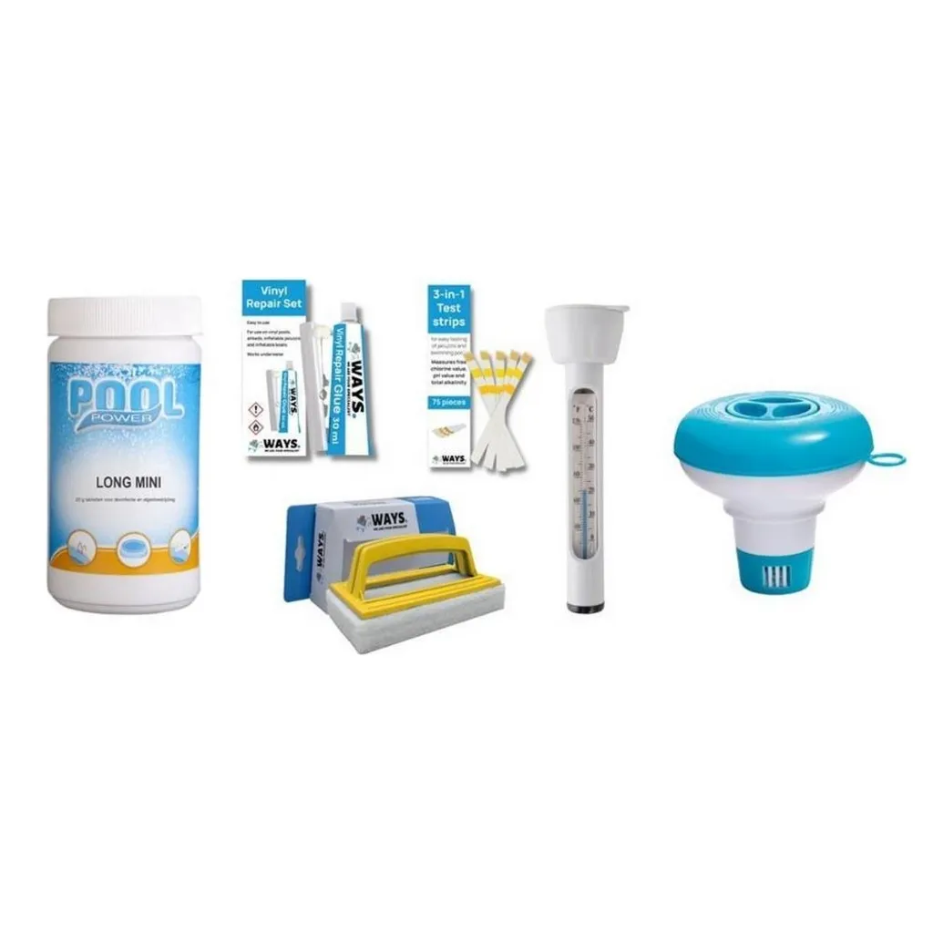 Intex Frame Pool - 260 X 160 X 65 Cm - Inklusive WAYS Wartungspaket, Filterpumpe & Bodenplane 3 Intex Frame Pool - 260 X 160 X 65 Cm - Inklusive WAYS Wartungspaket, Filterpumpe & Bodenplane – Bild 3