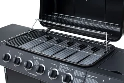 El Fuego Gasgrill / Grillwagen Dayton 6+1 Schwarz Grillfläche 69x35cm -Garten- & Gewächshäuser Geschäft d0f57d4fc65736647d68680ee517f2d8