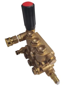 DeTecc. Pumpenkopf - Hochdruckpumpe Aus Massivem Messing Für 13 PS Hochdruckreiniger 250 Bar