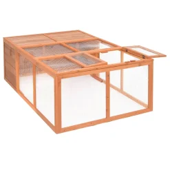 VidaXL Garten-Tierkäfig 150x100x50 Cm Massivholz Tanne -Garten- & Gewächshäuser Geschäft d18ea04603d6d61433828dd7485d9822