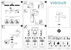 VIGOUR One Waschtischbatterie Mit Ablaufgarnitur, Verchromt 8 VIGOUR One Waschtischbatterie Mit Ablaufgarnitur, Verchromt -Garten- & Gewächshäuser Geschäft d1d43227ceebfb394b0ad37b72375f98