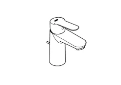 Grohe Einhand-Waschtischbatterie BAUEDGE DN 15 Zugstangen-Ablaufgarnitur 1 1/4" Chrom -Garten- & Gewächshäuser Geschäft d1db5d5fb3f23523cd4ad7e4de8ee151