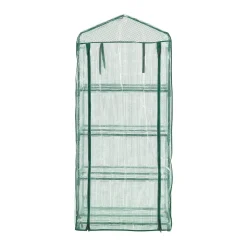 Juskys Foliengewächshaus Aufrollbare Tür – Kompaktes Gewächshaus Für Pflanzen - Stabiles Balkon Treibhaus Mit 4 Ebenen, Großem Eingang, PE-Abdeckung -Garten- & Gewächshäuser Geschäft d1f247cdf03da50679a24efec2499f4d