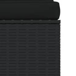 VidaXL 4-Sitzer-Sofa Mit Kissen Schwarz Poly Rattan -Garten- & Gewächshäuser Geschäft d2093ff696b458e24cf56a32a460296f