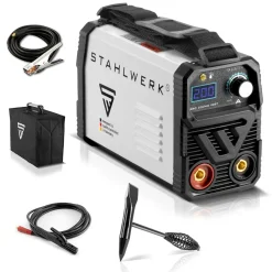 STAHLWERK ARC 200 MD IGBT - Schweißgerät DC MMA / E-Hand / Lift-TIG Welder Mit Echten 200 Ampere Sehr Kompakt -Garten- & Gewächshäuser Geschäft d29e14c657fa95512348d6526792ad16