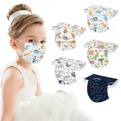 Jinaishop 50 Stück Kinder Dinosaurier Druckmuster 3-lagige Masken Filter Staubdichte Masken -Garten- & Gewächshäuser Geschäft d29f57803ce82439dbbd90bc973d24d2 1