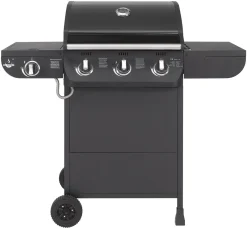 El Fuego Gasgrill / Grillwagen Columbus 3 Brenner +1 Grill 56x41cm -Garten- & Gewächshäuser Geschäft d328bf6a1b3b084c63077e7836abe77b