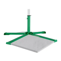 Relaxdays Platten Sonnenschirmständer Grün