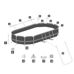 Bestway Power Steel Swim Vista Ovales Schwimmbecken 427 X 250 X 100 Cm 14 Bestway Power Steel Swim Vista Ovales Schwimmbecken 427 X 250 X 100 Cm -Garten- & Gewächshäuser Geschäft d3eaa42ff17d2adb93f1c79cbef422ca