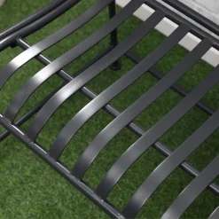 HOMCOM Outsunny Gartenbank Sitzbank Parkbank 2-Sitzer Metallbank Stahlrahmen Mit Armlehne Für Garten Balkon Und Terrasse Bis 220 Kg Belastbar Grau 15,5 X 54 X 96 Cm 17 HOMCOM Outsunny Gartenbank Sitzbank Parkbank 2-Sitzer Metallbank Stahlrahmen Mit Armlehne Für Garten Balkon Und Terrasse Bis 220 Kg Belastbar Grau 15,5 X 54 X 96 Cm -Garten- & Gewächshäuser Geschäft d3fceeefb43dbee03c6a2f3f574b1d52