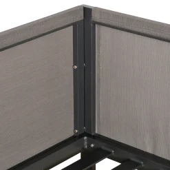 Outsunny 3-tlg. Gartengarnitur Gartenmöbel-Set Gartenset Sitzgruppe Mit Couchtisch Sofa Mit Kissen Outdoor Aluminium Grau -Garten- & Gewächshäuser Geschäft d4149a6a5dd56feef464d2cc0b8cb6b7