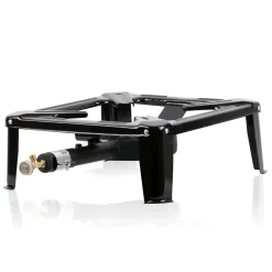 BBQ-Toro Gusseisen Gaskocher | 1-Ring-Gasbrenner 40 X 40 X 15 Cm | 7 KW