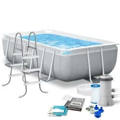 INTEX Swimmingpool-Set Prism Frame Rechteckig 300 X 175 X 80 Cm -Garten- & Gewächshäuser Geschäft d47962fc29c9a0ce0ff88f3d403566a5