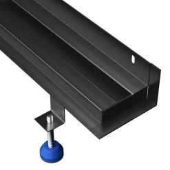 Aquabad® Slim Wall Schwarz Matt Duschrinne 90cm Mit Befliesbarer Blende, Inkl. Haarsieb Und Viega Ablaufgarnitur -Garten- & Gewächshäuser Geschäft d4aec962bb81ce2869a493cc4c5a752c