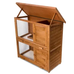 Julido Hasenstall Kaninchenstall Kaninchenkäfig Käfig Kleintierhaus Nagerkäfig Meerschweinchen Villa Mit Ausziehschubladen -Garten- & Gewächshäuser Geschäft d4cded1aa21b4df3f235a9b21e16ae8c