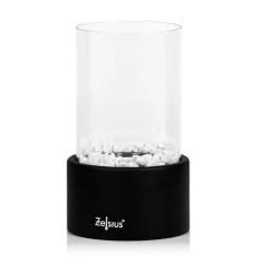 Zelsius Tischkamin Für Indoor Und Outdoor | Schwarz | Ø 16,5 X 27 Cm | Ethanol -Garten- & Gewächshäuser Geschäft d4ed75033bd4e5adc52f63e9c41554bc
