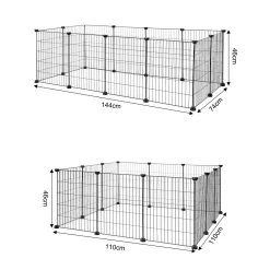 Linont Freigehege Aus Metall Kleintierauslauf Kleintiergehege Kleintierkäfig 14 Linont Freigehege Aus Metall Kleintierauslauf Kleintiergehege Kleintierkäfig -Garten- & Gewächshäuser Geschäft d4fe9551d32df80dcf5b6458ba61d240
