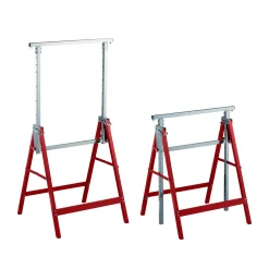 Relaxdays Klappbock 2er Set Höhenverstellbar