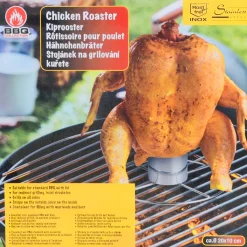 Druline Hähnchenbräter Geflügelhalter Hähnchenhalter Hähnchengriller Edelstahl Röster