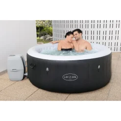 Bestway LAY-Z-SPA® Whirlpool Miami AirJet Rund, 180x66cm, 60157 -Garten- & Gewächshäuser Geschäft d5d4e4a692eb3f9f8df25800c9a397e2