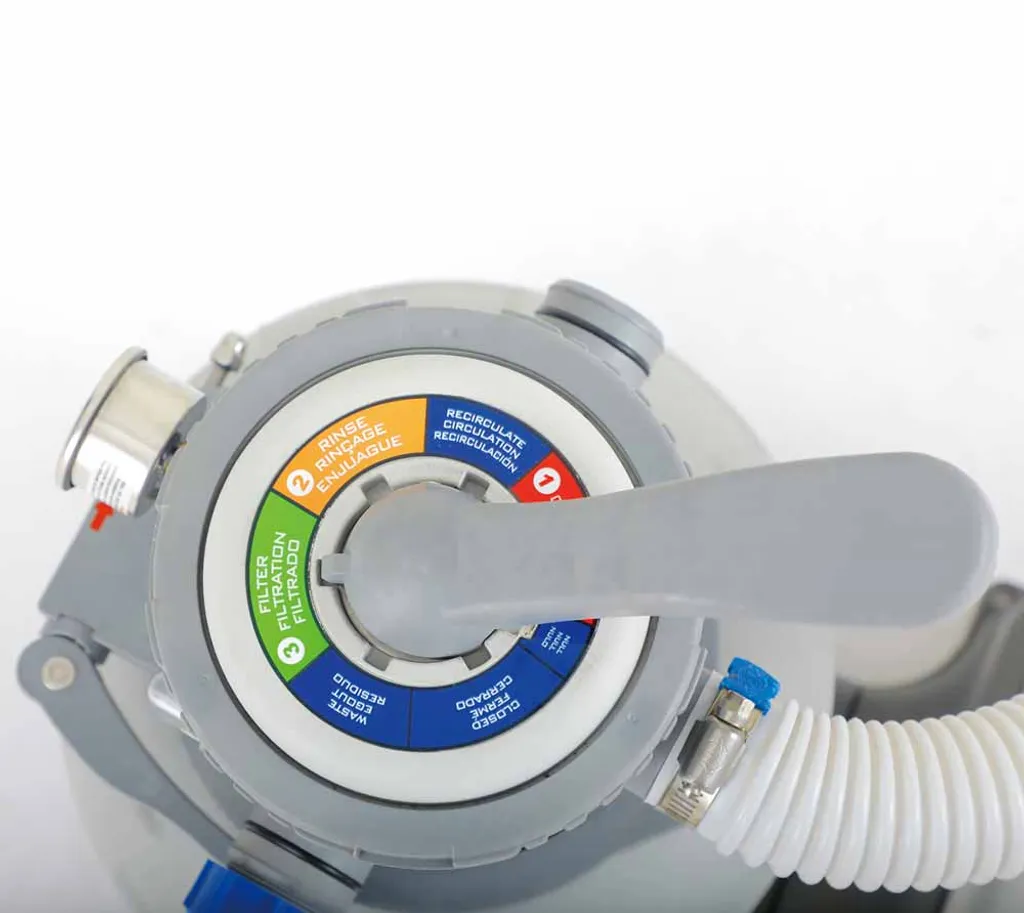 Summer Waves Pool Sandfilteranlage Grau 5110l/h 3 Summer Waves Pool Sandfilteranlage Grau 5110l/h – Bild 3