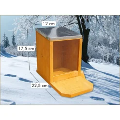 Mucola Futterstation Futterhaus Futterautomat Holz Plexiglas Zinkdach Futterspender Vogelhaus Eichhörnchen Futterhäschen Vogelhäuschen -Garten- & Gewächshäuser Geschäft d61acfed0d754e417d749543e7e59a0d