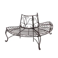 Frank-Flechtwaren Metall-Bank 'Halbkreis' Möbel Garten Terrasse Balkon Bequem, Ranken Muster 11 Frank-Flechtwaren Metall-Bank 'Halbkreis' Möbel Garten Terrasse Balkon Bequem, Ranken Muster -Garten- & Gewächshäuser Geschäft d6460ad977ac509dd1c8d0a871e0a635