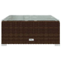 VidaXL 10-tlg. Garten-Lounge-Set Mit Kissen Poly Rattan Braun -Garten- & Gewächshäuser Geschäft d69ace58e6ef3395e0288cf89d77c56a